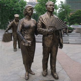 城市景观雕塑是城市文化的标记