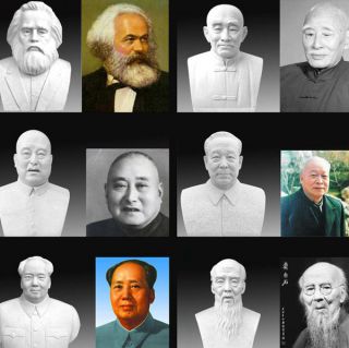 人物雕塑定制_石雕铜雕玻璃钢人物按图定制