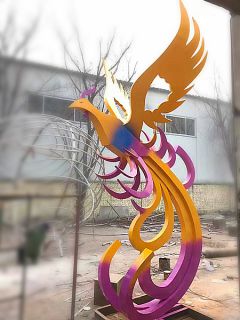 不锈钢金属雕塑科技因素审美与观念的变革