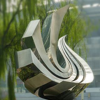校园不锈钢雕塑的抛光技术