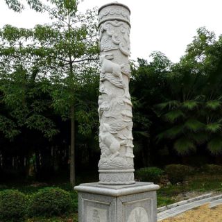 石雕柱子厂家广场景观柱