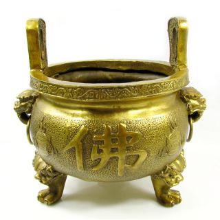 寺庙铜雕香炉鼎