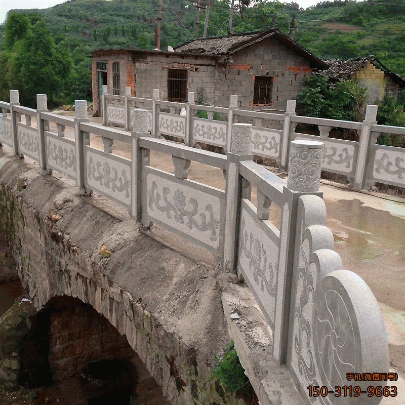 路桥青石雕花栏板