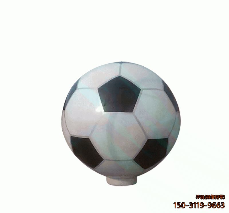 玻璃钢足球_公园小区体育器材