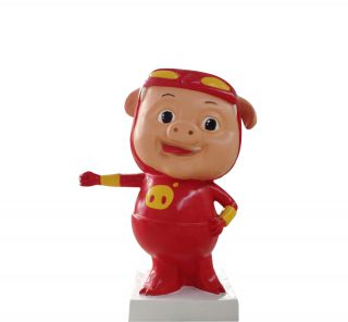 玻璃钢卡通雕塑的特点