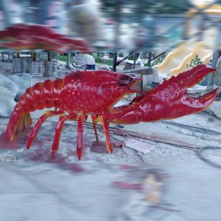 玻璃钢观世音雕塑工艺的优点