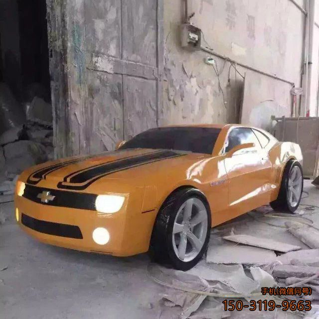 玻璃钢仿真汽车 小轿车雕塑