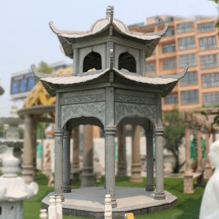 青石仿古石凉亭