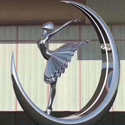 校园不锈钢雕塑的理解
