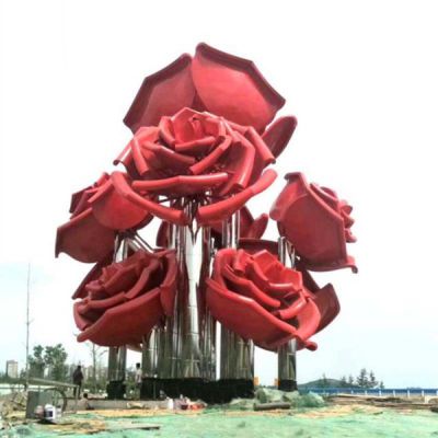 纪念性不锈钢雕塑的情节特性