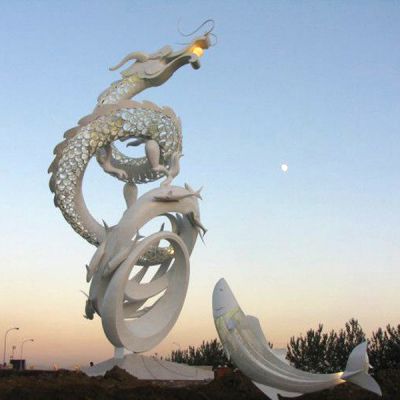 不锈钢景观地球雕塑