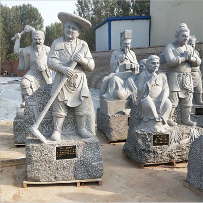 石雕人物雕像厂家二十四孝人物雕像