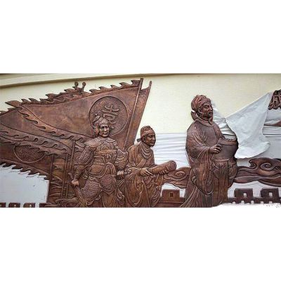 铜浮雕的分类和紫铜浮雕