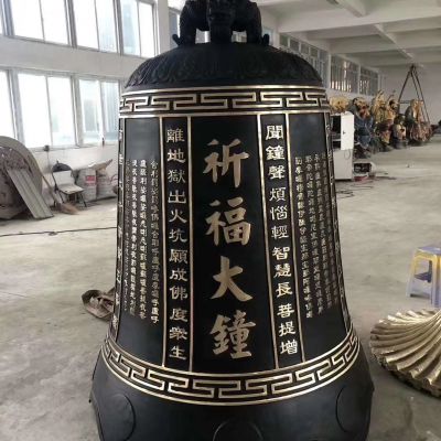 铜雕塑工厂祈福大钟