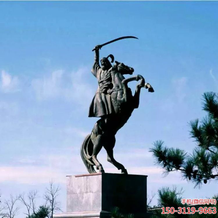 欧式骑马人物塑像将军雕塑