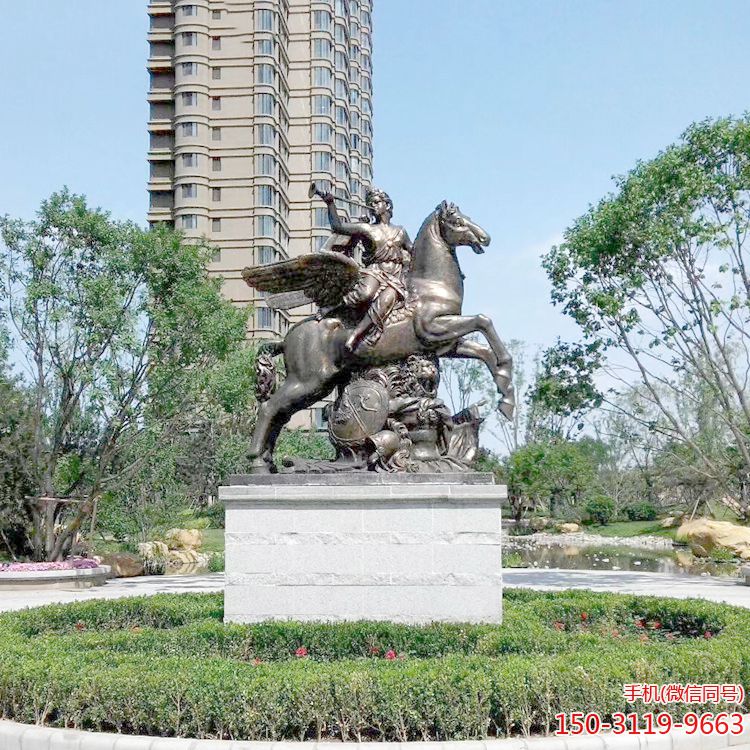 欧式骑马人物铜雕雕塑