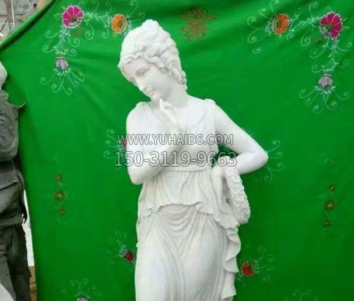 别墅景观西方女人石雕雕塑