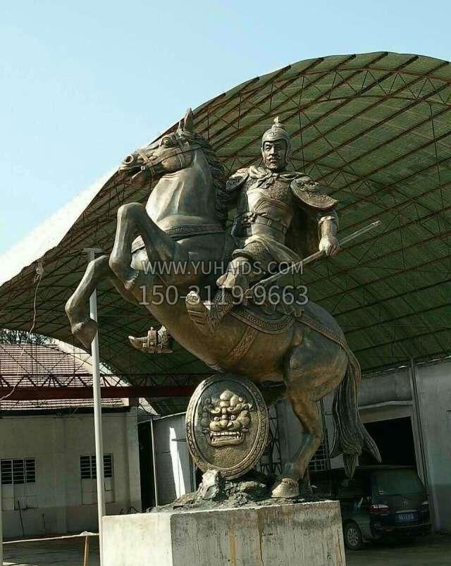赵云铜雕雕塑