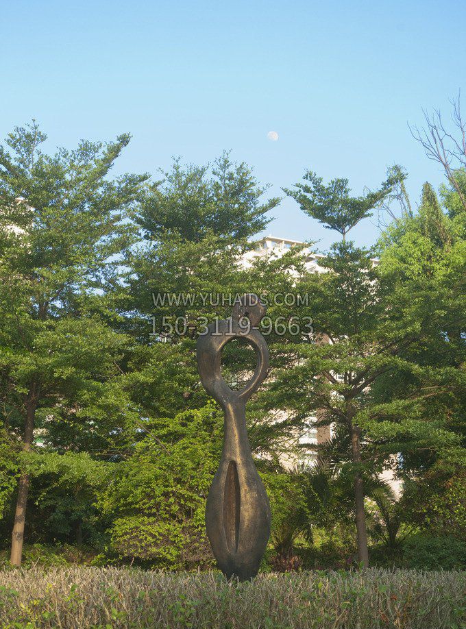 园林抽象景观铜雕雕塑
