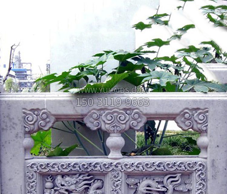 园林仿古石栏板景观石雕 (6)雕塑