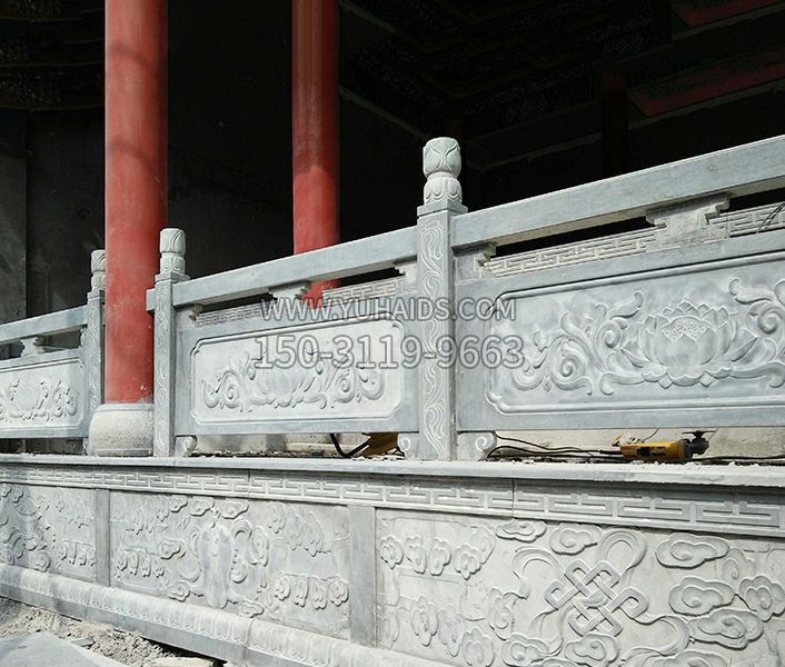 园林仿古石栏板景观石雕_1 (3)雕塑