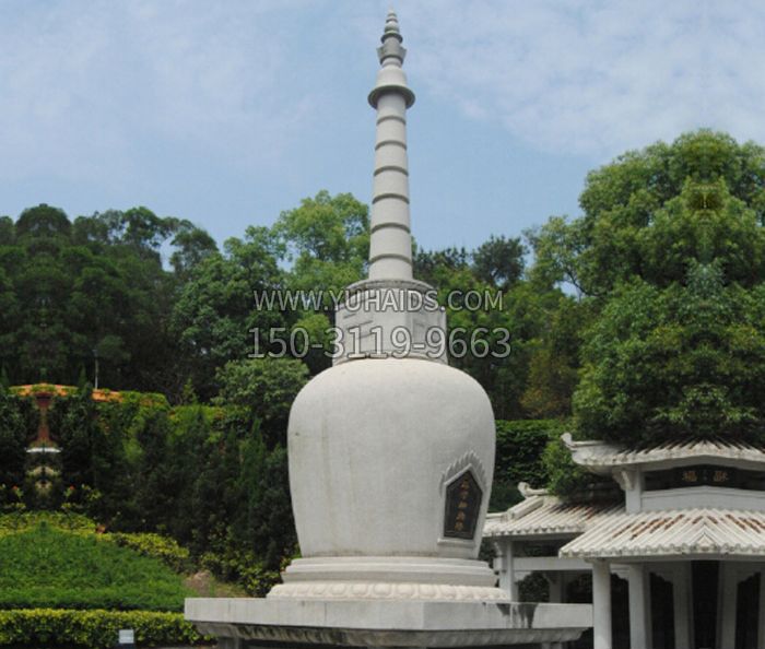 园林景观大理石舍利塔石雕雕塑