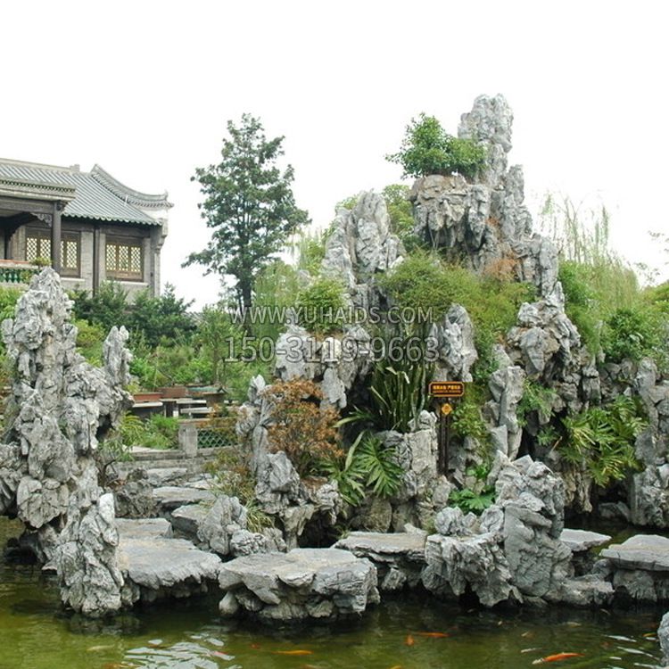 园林庭院奇石假山雕塑