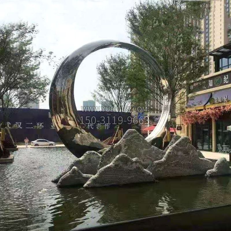 不锈钢花蕊广场景观雕塑-玉海雕塑不锈钢花蕊广场景观雕塑是怎样制作的？