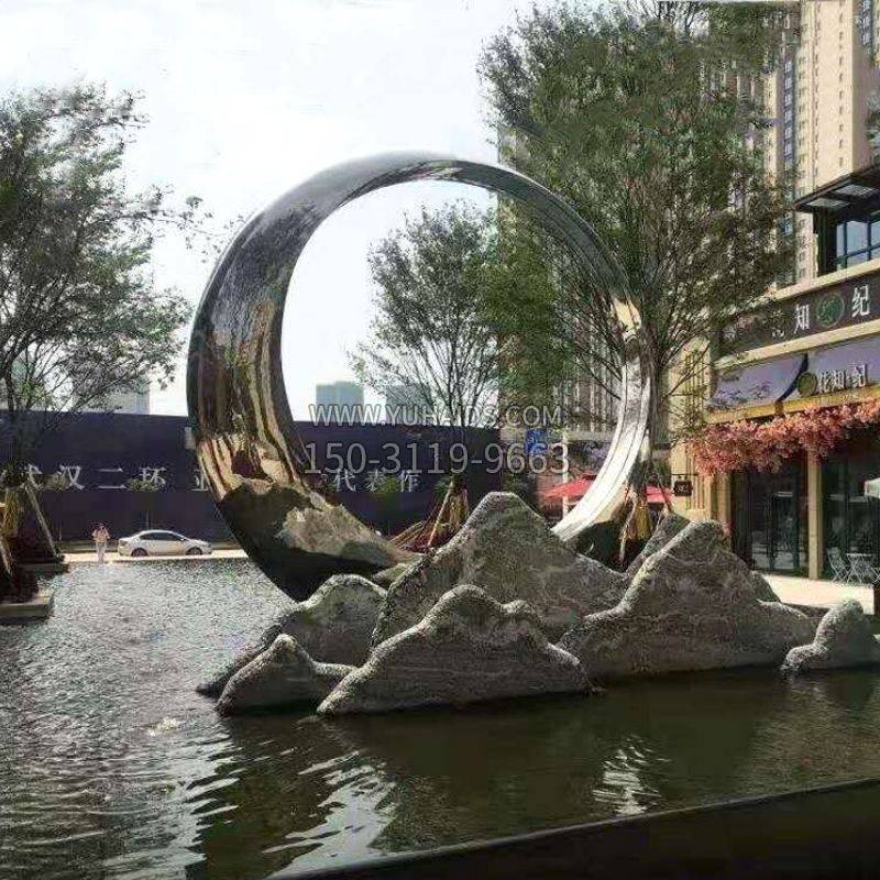 不锈钢花蕊广场景观雕塑-玉海雕塑不锈钢花蕊广场景观雕塑是怎样制作的?