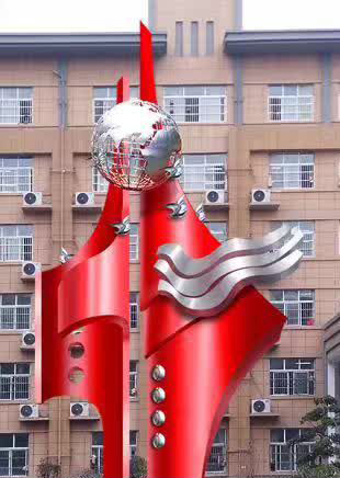 校园不锈钢升华摆件雕塑 校园不锈钢升华摆件雕塑