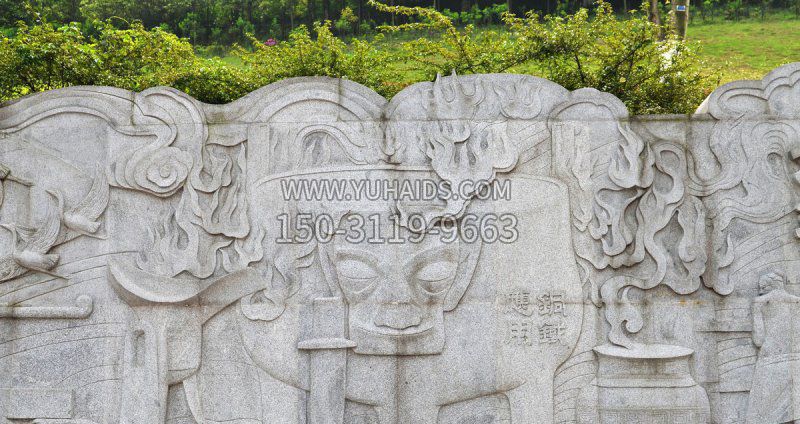 铜铁应用景观石浮雕雕塑