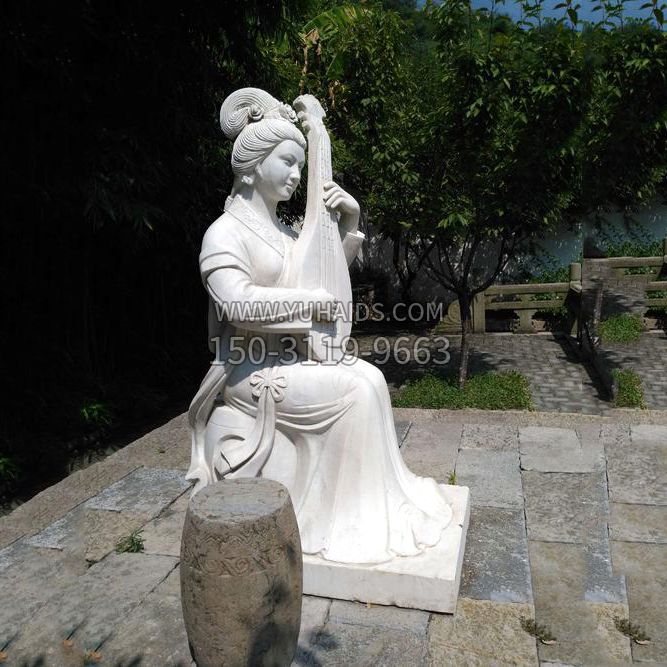 王昭君坐像雕塑