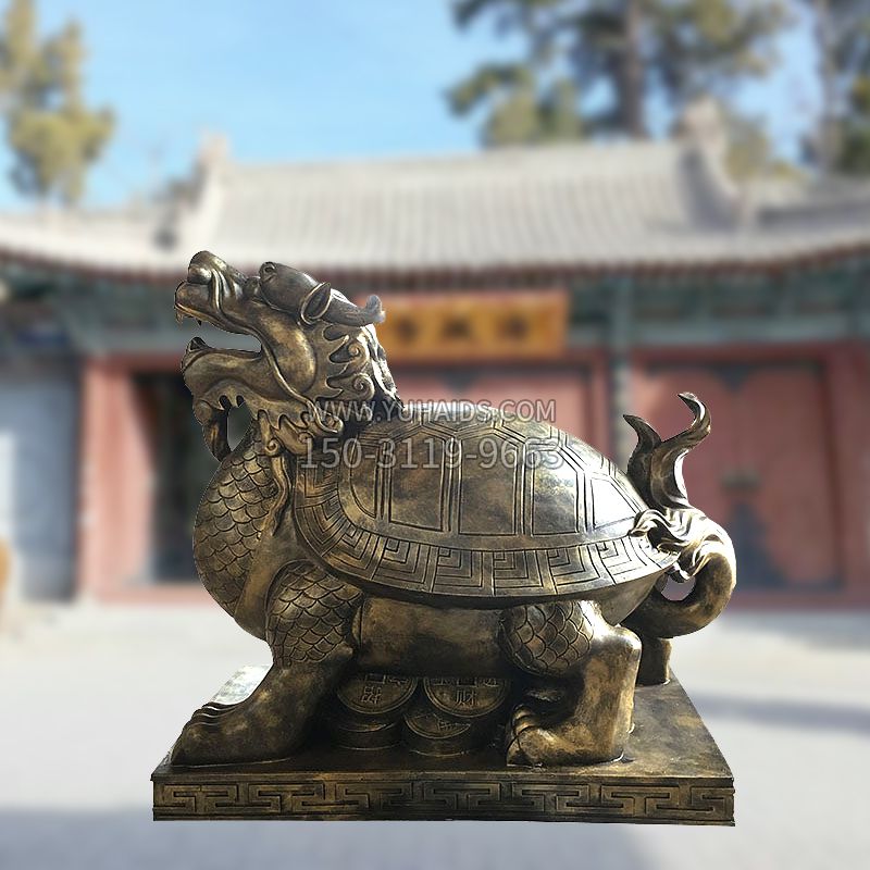石雕赑屃驮碑雕塑