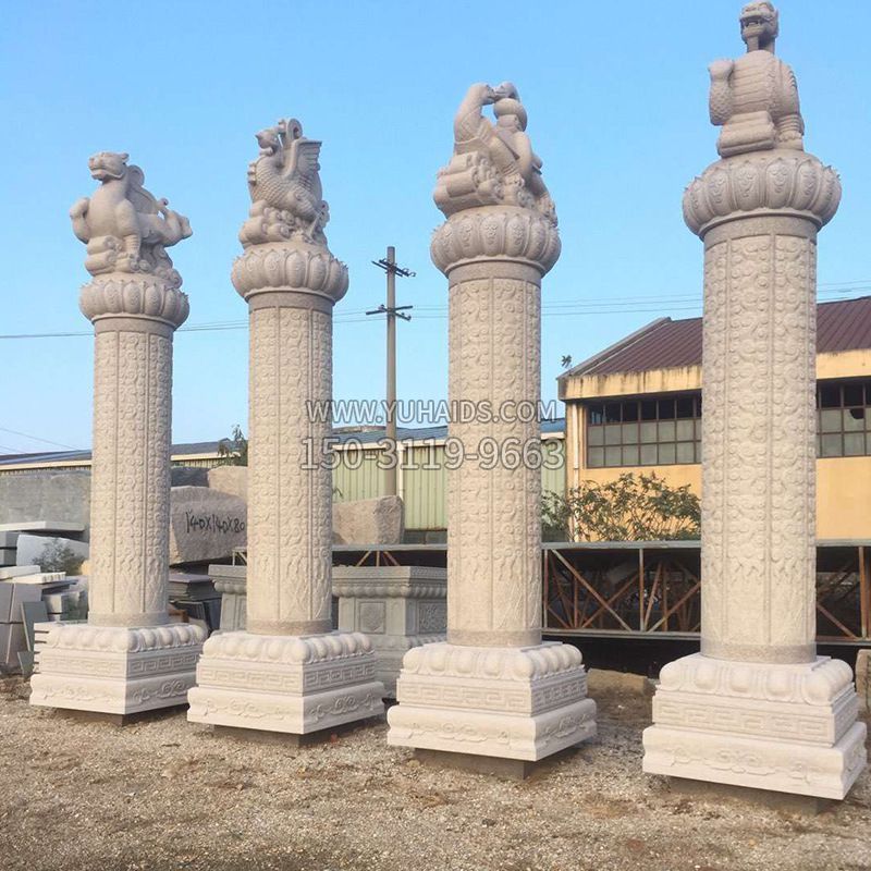 石雕文化景观柱雕塑