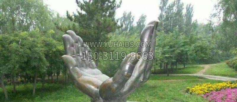 手势公园景观铜雕雕塑