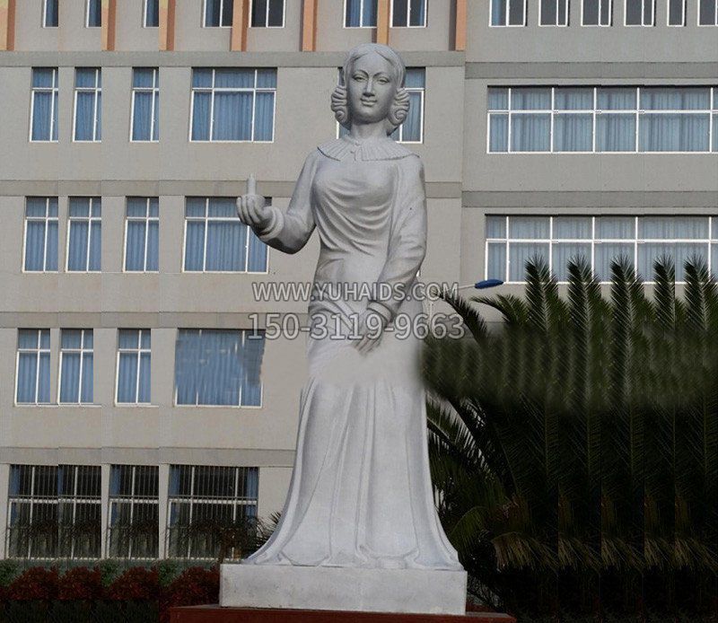 提灯天使弗洛伦斯·南丁格尔石雕 (2)雕塑