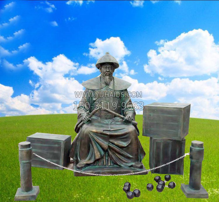 青铜林则徐铜雕雕塑