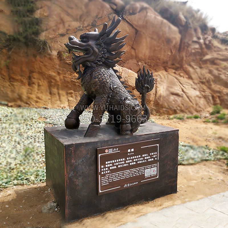 酒店门口风水铜雕摆件雕塑