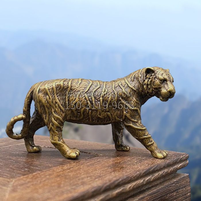 老虎铜雕动物雕塑