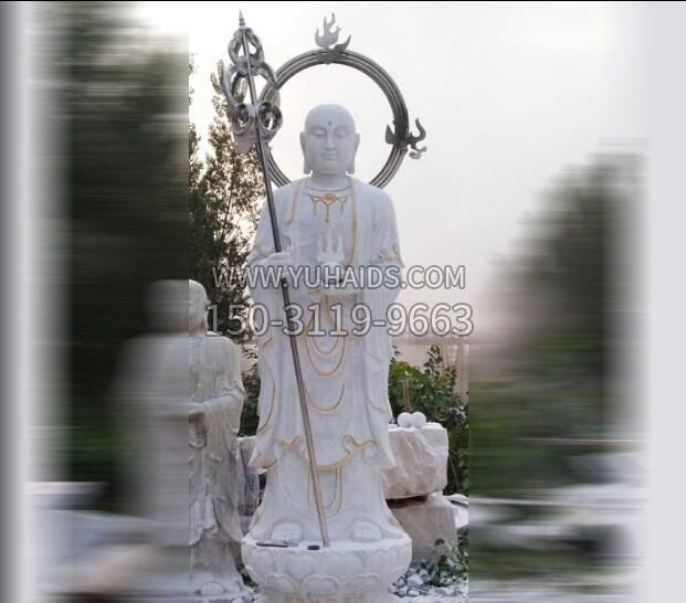 立式地藏菩萨雕像雕塑
