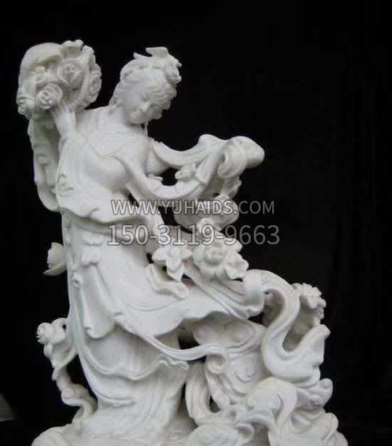 汉白玉仙女石雕雕塑