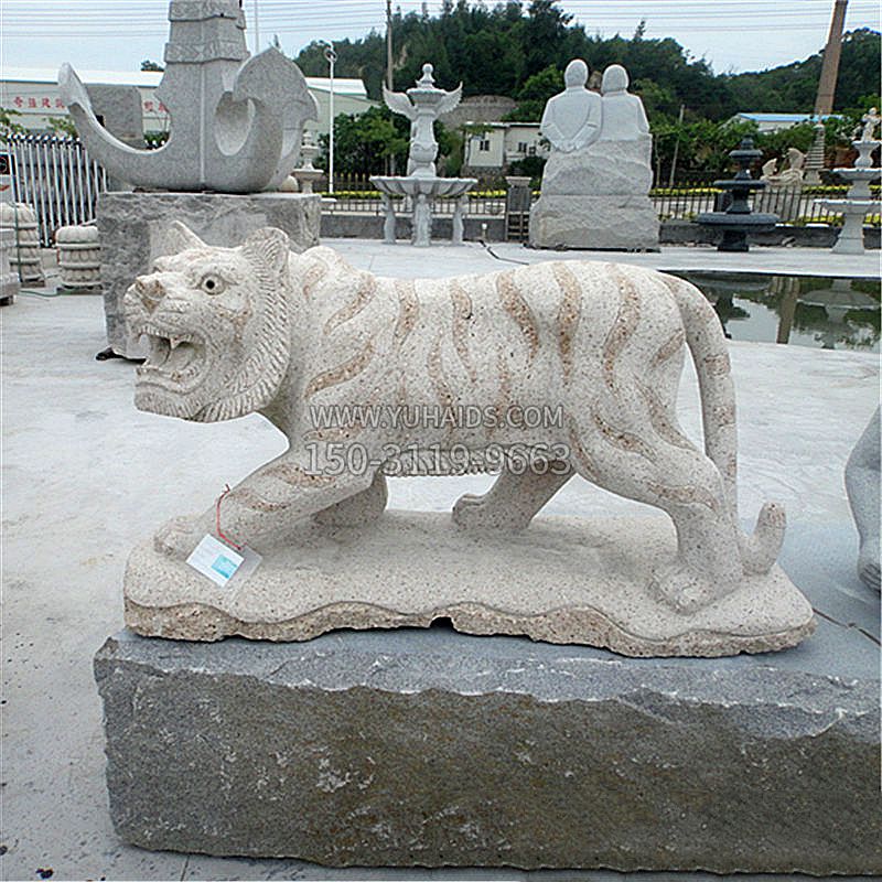 花岗岩老虎石雕雕塑