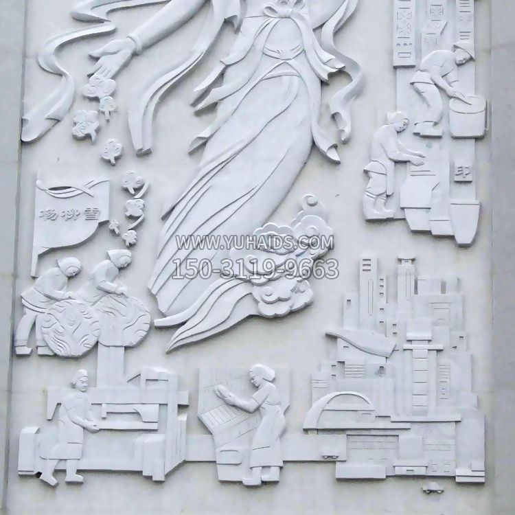 建筑浮雕墙画雕塑