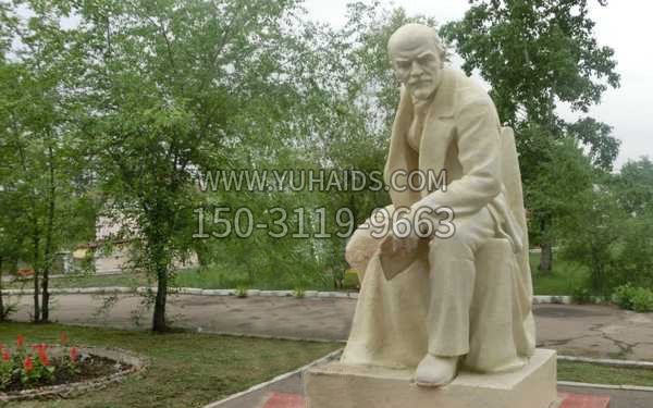 国外名人列宁石雕雕塑