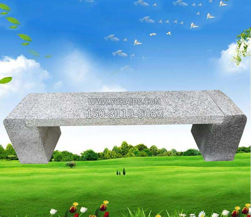 大理石公园景观石凳雕塑