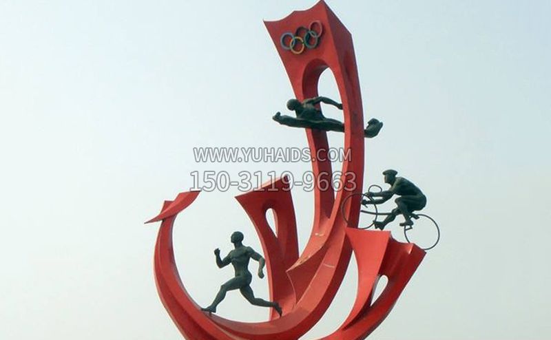 不锈钢奥运花环 不锈钢奥运花环
