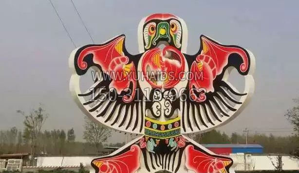 不锈钢风筝广场景观雕塑