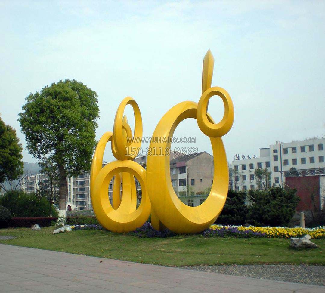 不锈钢异形景观雕塑