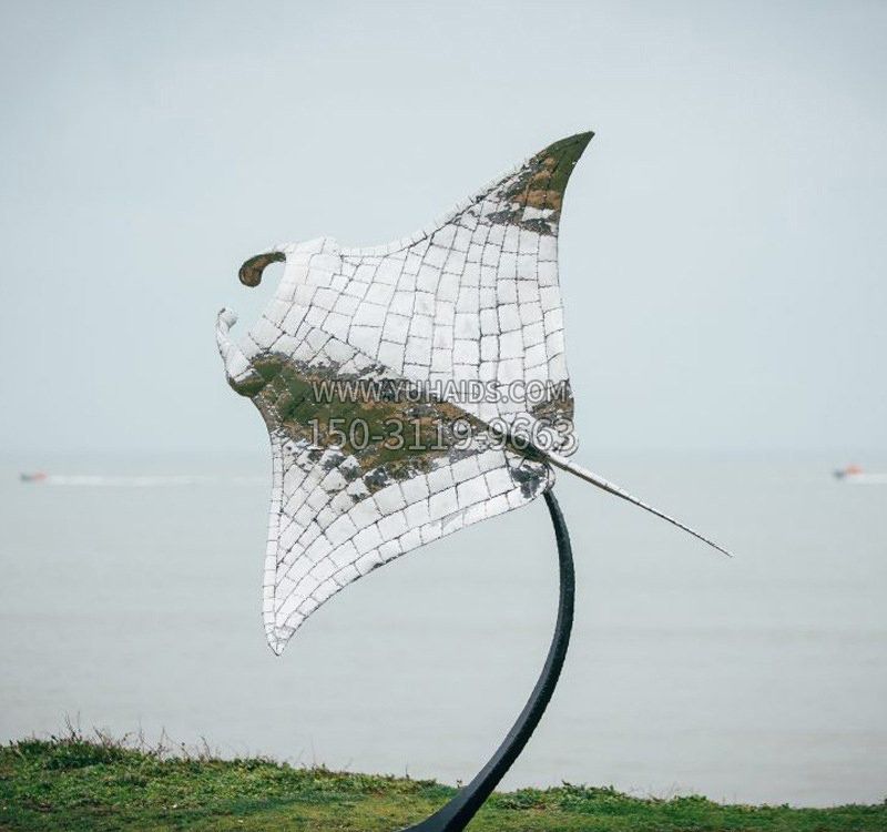 不锈钢海鸥景观雕塑