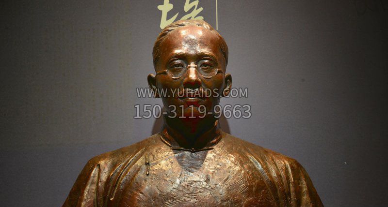 蔡元培先生名人胸像铜雕雕塑